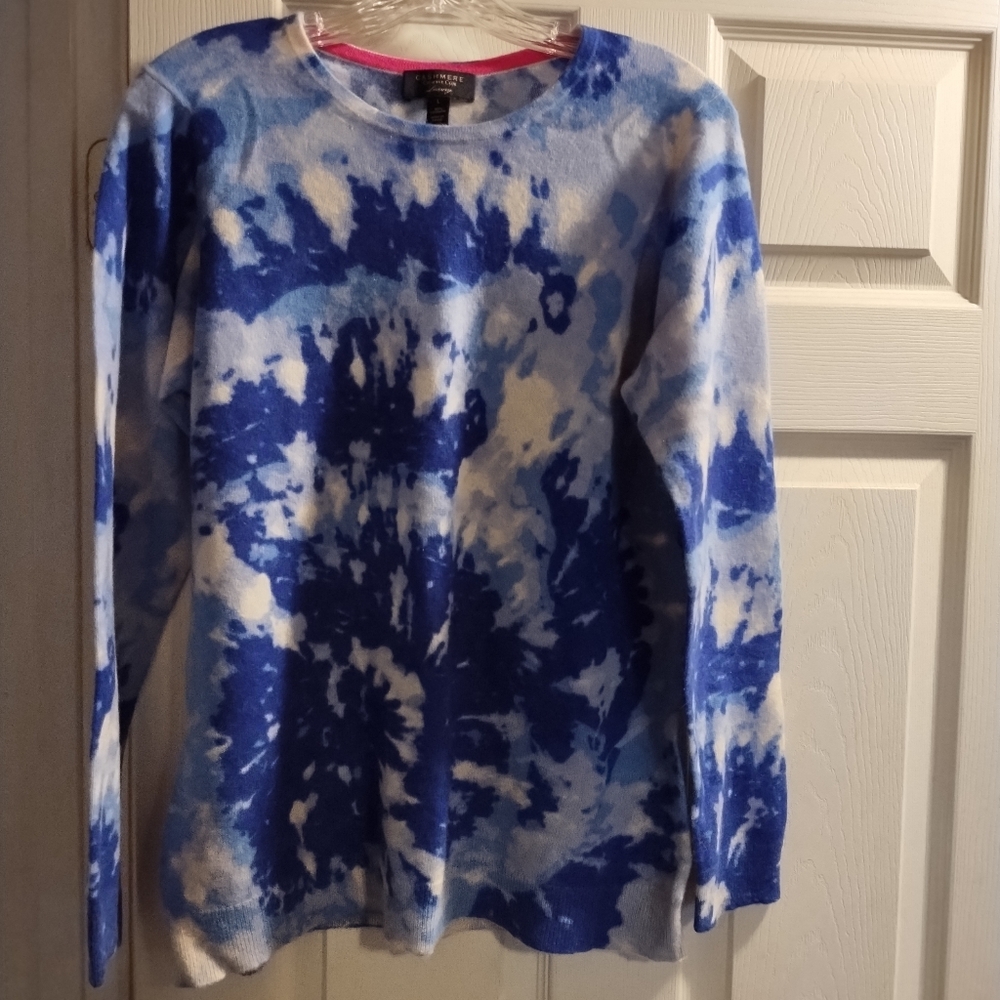 NWOT Charter Club Women's Beautiful 100% Pure Cashmere Crew Neck Sweater
